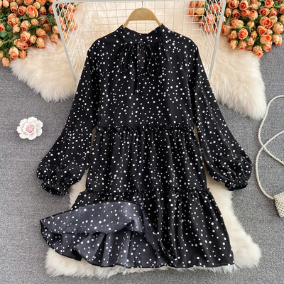 Moderna ženska haljina na vezice u više boja