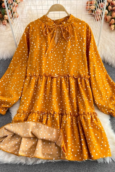 Moderna ženska haljina na vezice u više boja