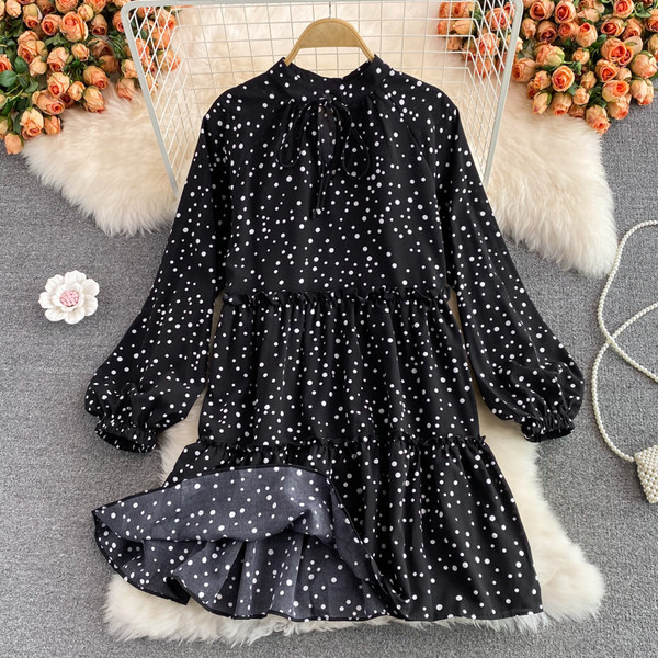 Moderna ženska haljina na vezice u više boja