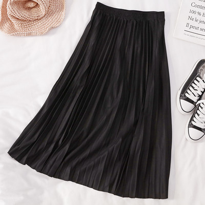 Γυναικεία πλισέ φούστα με ψηλή μέση