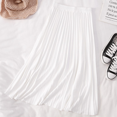 Γυναικεία πλισέ φούστα με ψηλή μέση