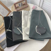 Naiste seelik ökonahast ja kõrge vöökohaga + kott