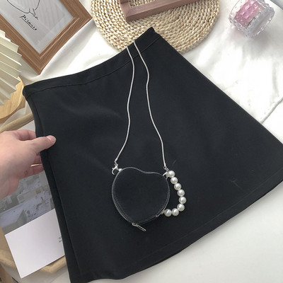 Naiste seelik ökonahast ja kõrge vöökohaga + kott