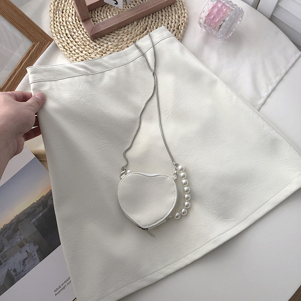 Naiste seelik ökonahast ja kõrge vöökohaga + kott