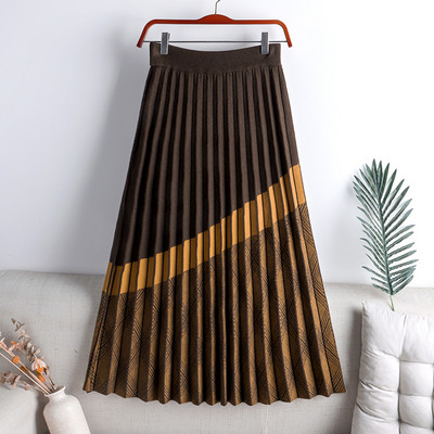 Μοντέρνα  πλισέ φούστα σε τέσσερα χρώματα