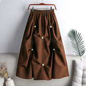 Naiste lai seelik elastse vöökohaga