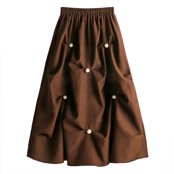 Naiste lai seelik elastse vöökohaga