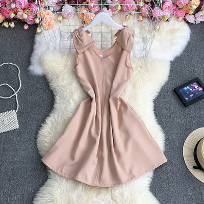 Rochie moderna de dama cu bretele late