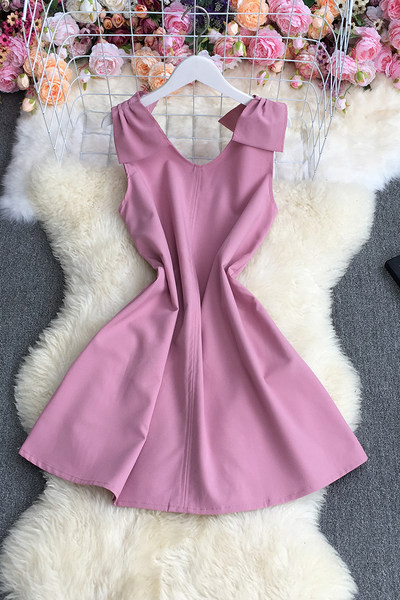 Rochie moderna de dama cu bretele late