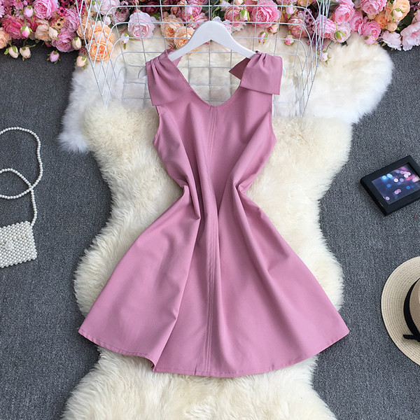 Rochie moderna de dama cu bretele late