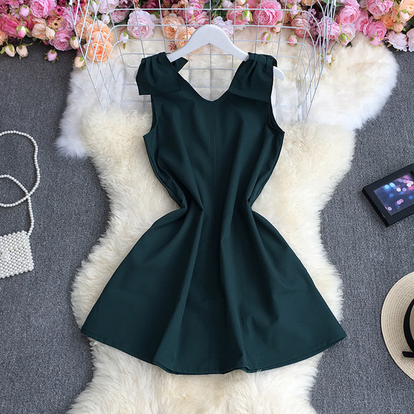 Rochie moderna de dama cu bretele late