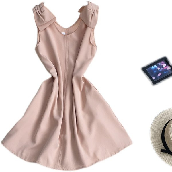 Rochie moderna de dama cu bretele late