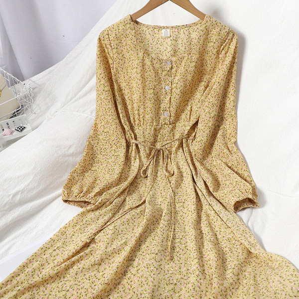 Kandilise kaelusega vabaaja naiste lõikega kleit