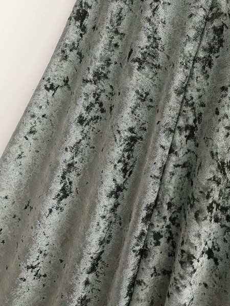 Model fustă lungă de catifea croiată