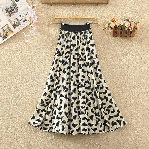 Γυναικεία φούστα με ελαστική μέση