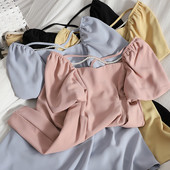 Μοντέρνο γυναικείο φόρεμα με πέρλες - Α -γραμμή