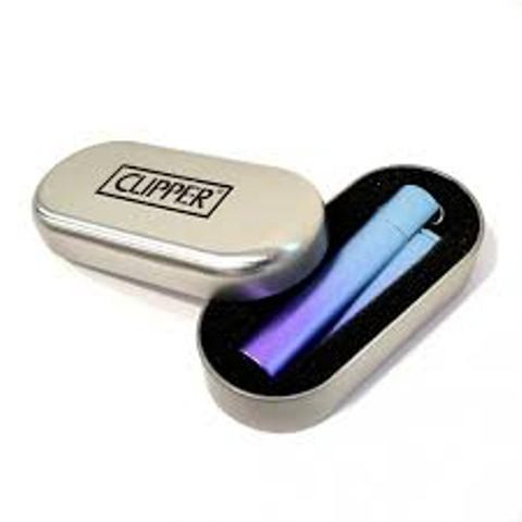 Запалка Cliper,Метална,Различни цветове,Метална кутия