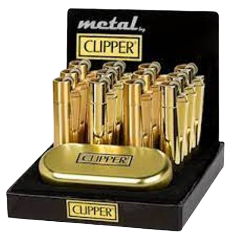 Запалка Cliper,Метална,Различни цветове,Метална кутия