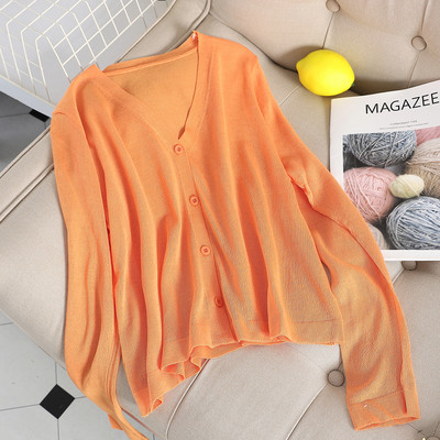 Naiste vest spits-kaelusega ja pikkade varrukatega - mitut värvi