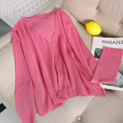 Naiste vest spits-kaelusega ja pikkade varrukatega - mitut värvi