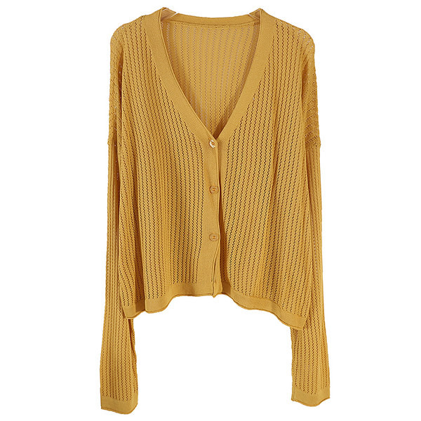 Naiste nööpidega kardigan - mitut värvi