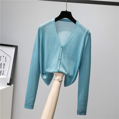 Naiste V-kaelusega ja nööpidega kevadvest