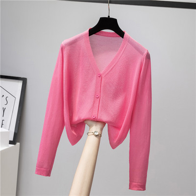 Naiste V-kaelusega ja nööpidega kevadvest