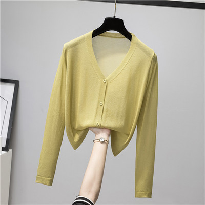 Naiste V-kaelusega ja nööpidega kevadvest