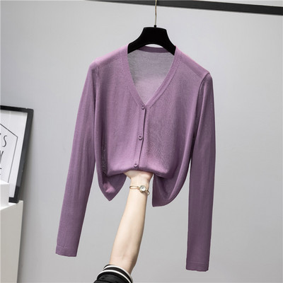 Naiste V-kaelusega ja nööpidega kevadvest