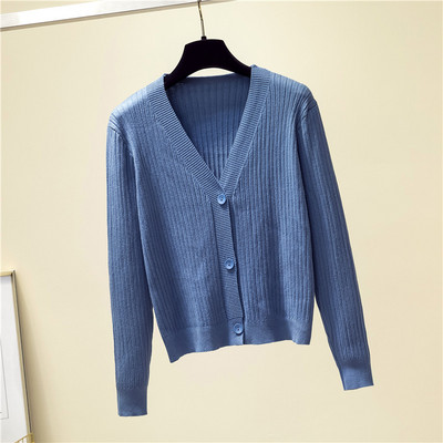 Γυναικεία ζακέτα με μακριά μανίκια και κουμπιά - νέο μοντέλο