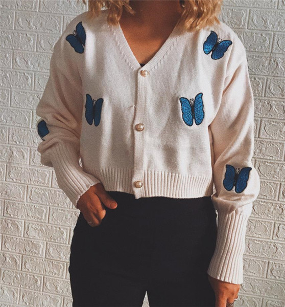 Къса дамска жилетка с бродирани цветя