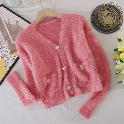 Naiste sulevest spitskaelusega ja taskutega