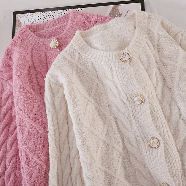 Női kötött mellény gombokkal - többféle színben