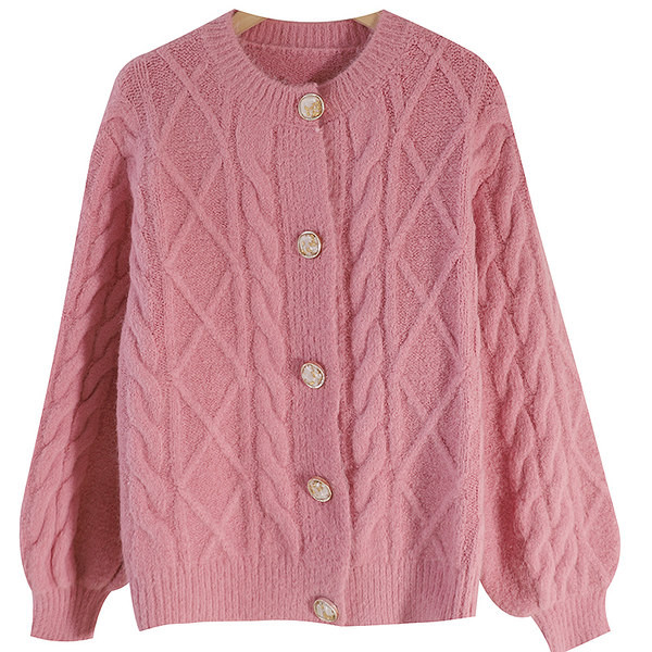 Női kötött mellény gombokkal - többféle színben