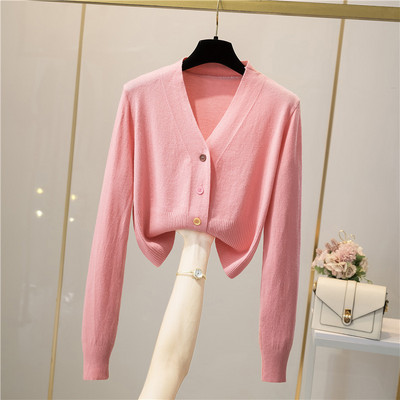 Naiste kardigan õhuke pikkade varrukate ja nööpidega kudum