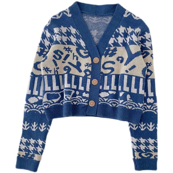 Nööpide ja spitsikaelusega talvevest