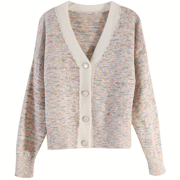 Vabaaja vest spitsikaela ja nööpidega