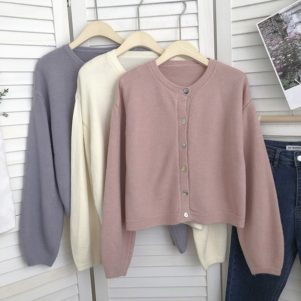 Naiste ühevärviline nööpidega vest