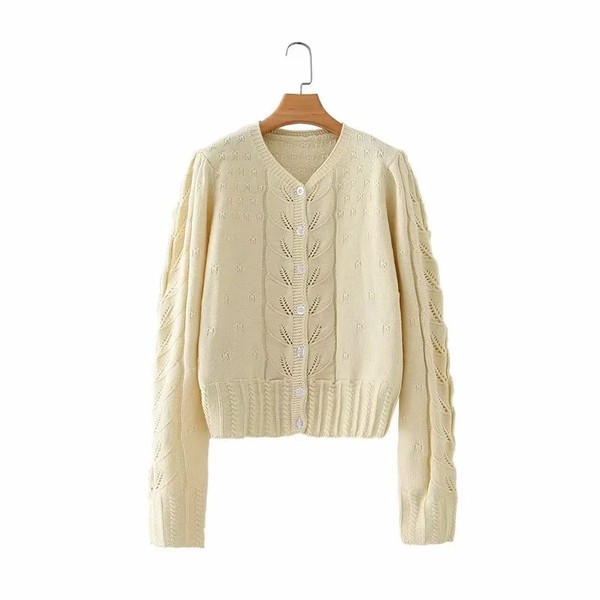 Ležerni prsluk s gumbima u bijeloj boji