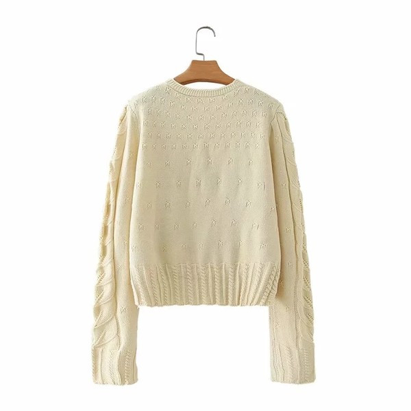 Ležerni prsluk s gumbima u bijeloj boji