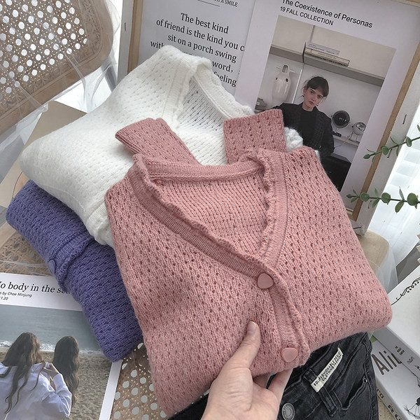 Sügisene naiste kootud vest