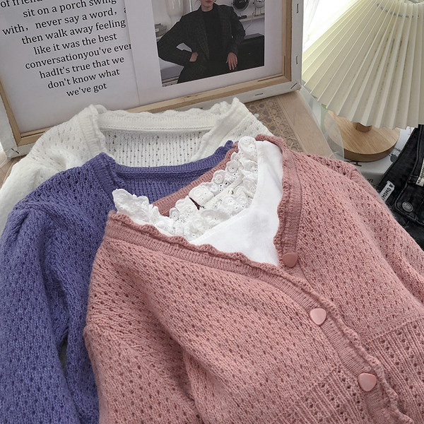 Sügisene naiste kootud vest