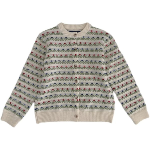 Női téli mellény gombokkal és kerek nyakkivágással