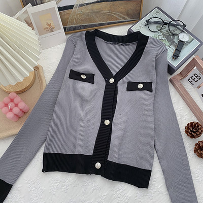 Őszi-téli női alkalmi mellény gombokkal