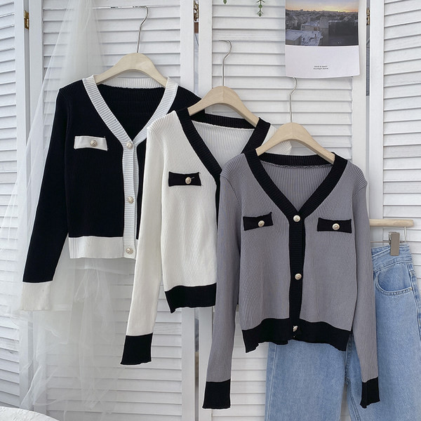 Őszi-téli női alkalmi mellény gombokkal