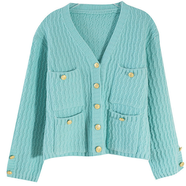 Kolmes värvitoonis spitsikaela ja taskuga naistevest