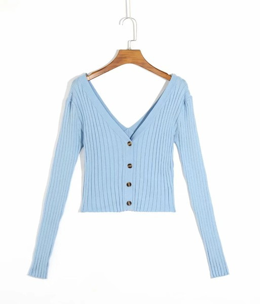 Вталена рипсена жилетка с копчета 