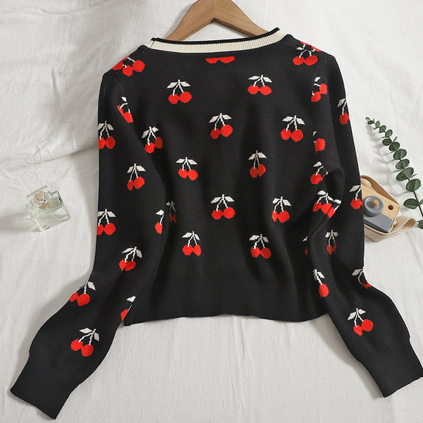 Új modell női mellény cseresznye rátéttel