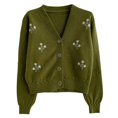 Modern mellény hímzéssel és spitz nyakkivágással