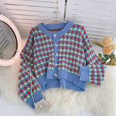 Naiste lai vest ovaalse kaelusega